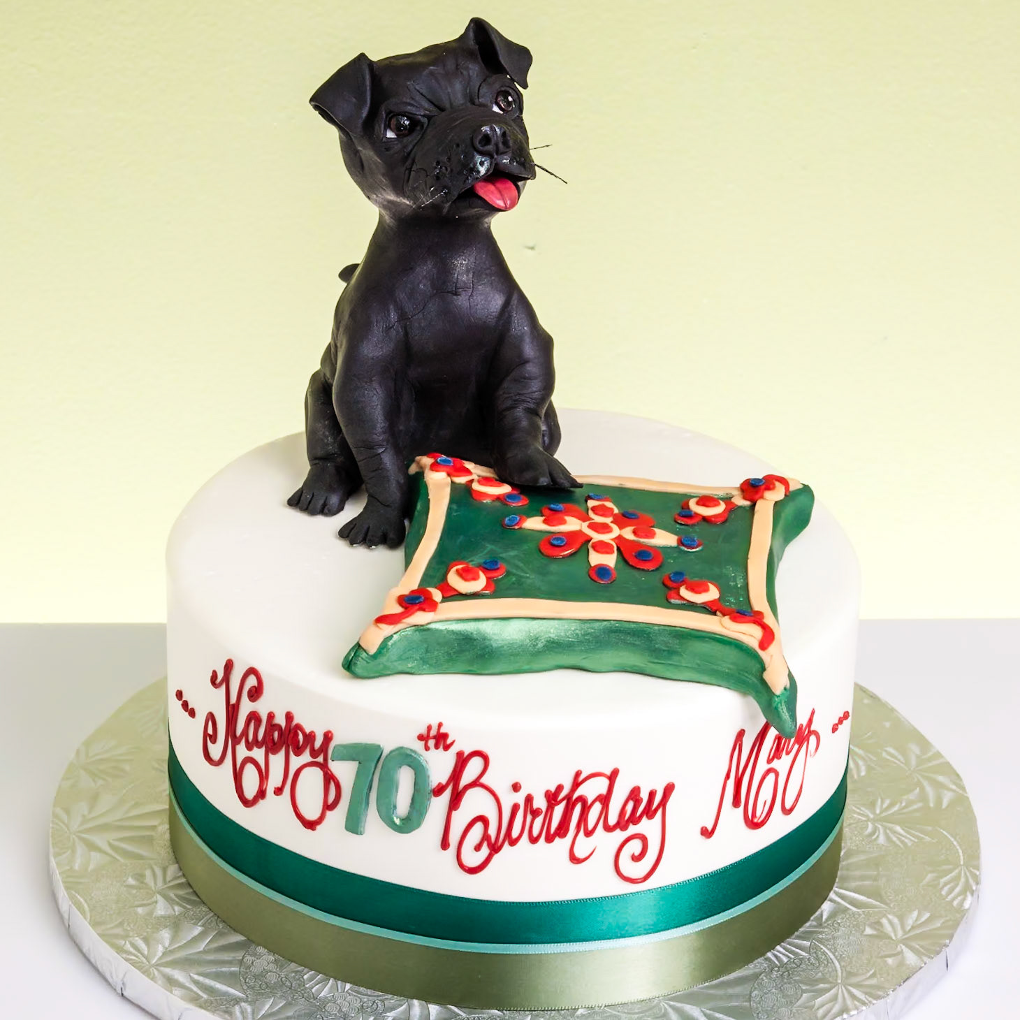 French Bulldog Cake