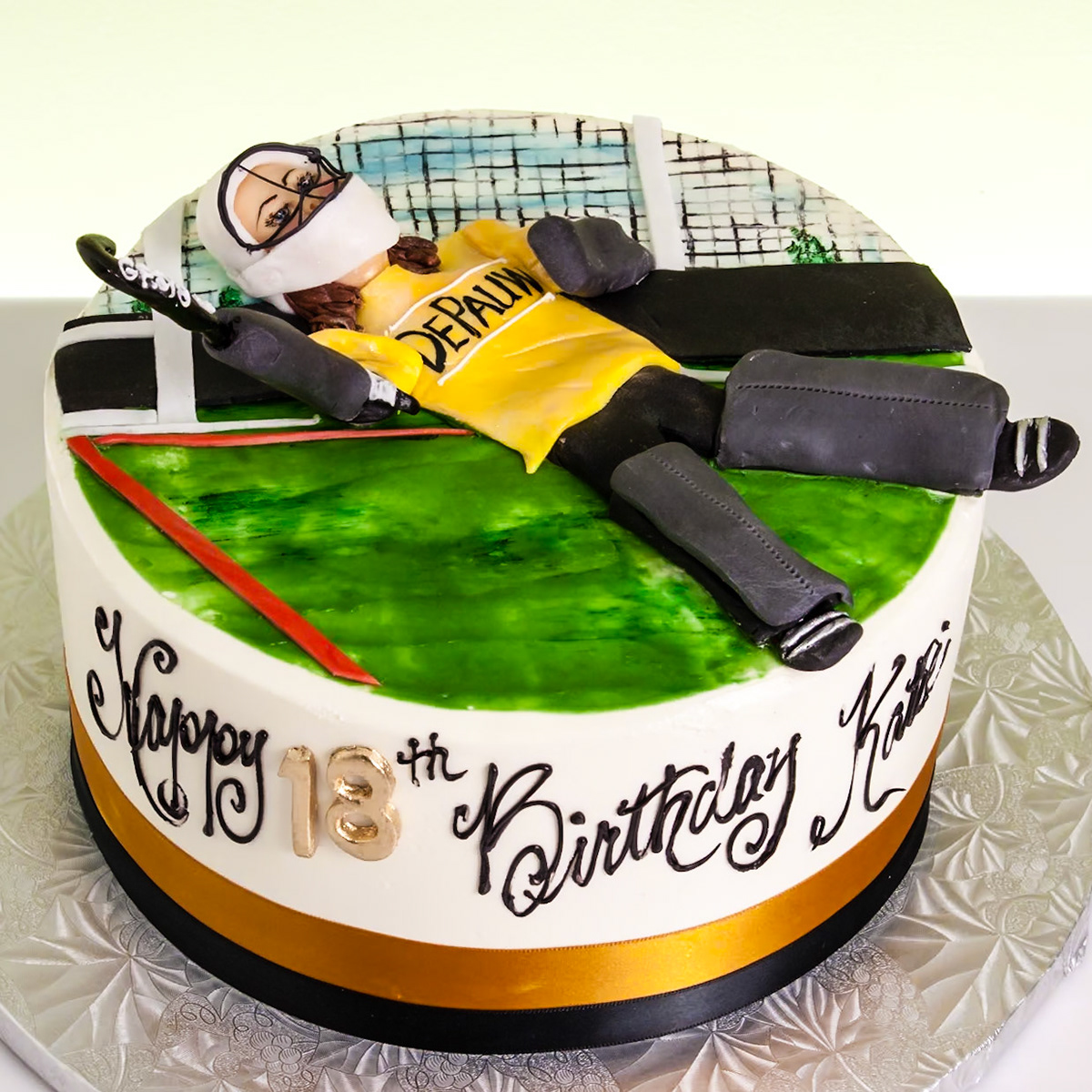 Field Hockey Superstar Cake