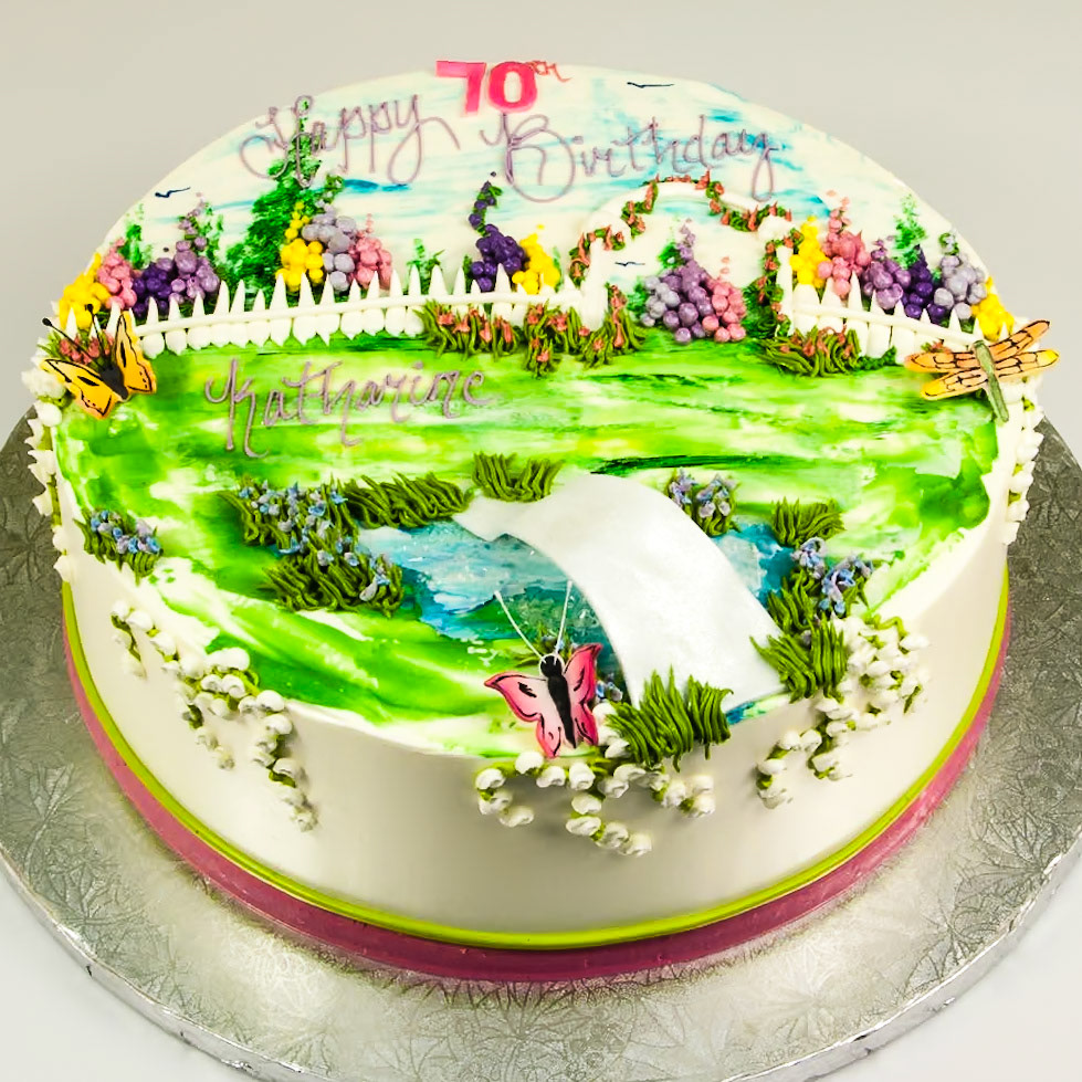 Victorian Garden Cake
