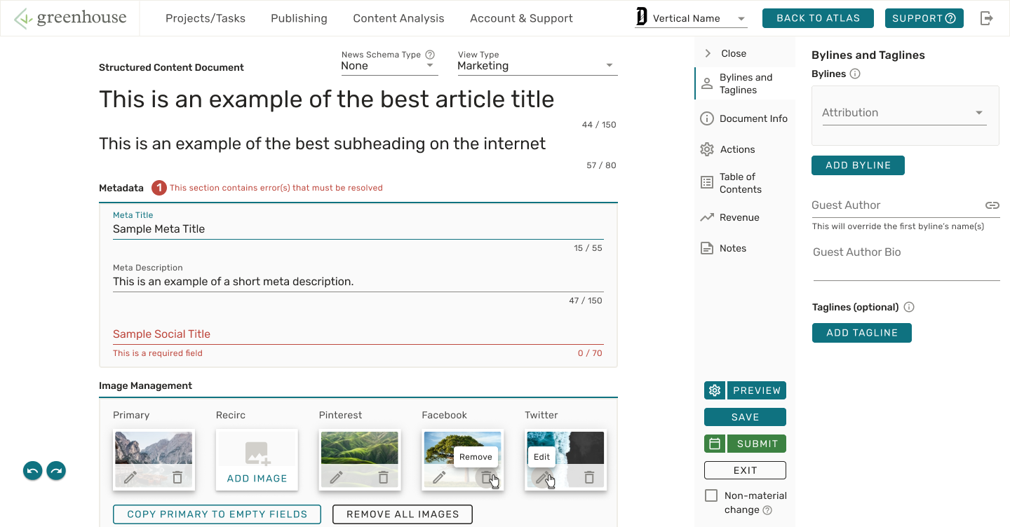 "Final version" tested