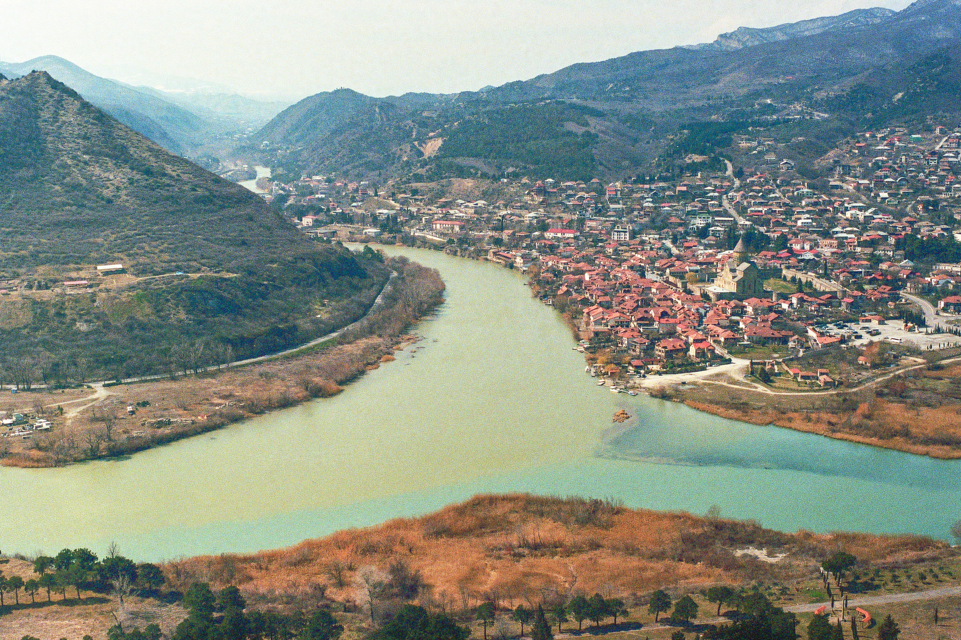 Mtskheta from Jvari Monastery