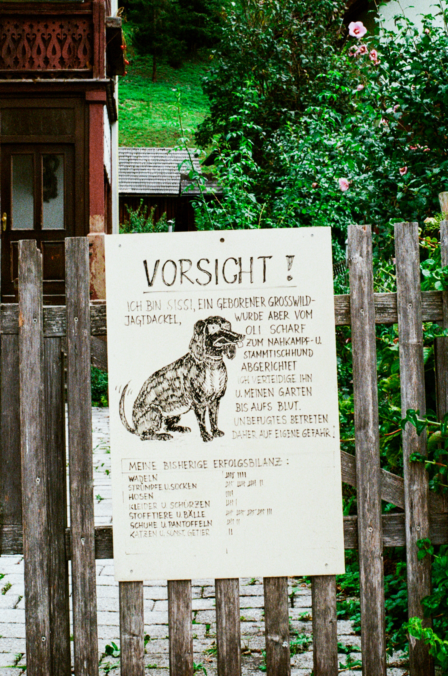 Sign in Hallstatt