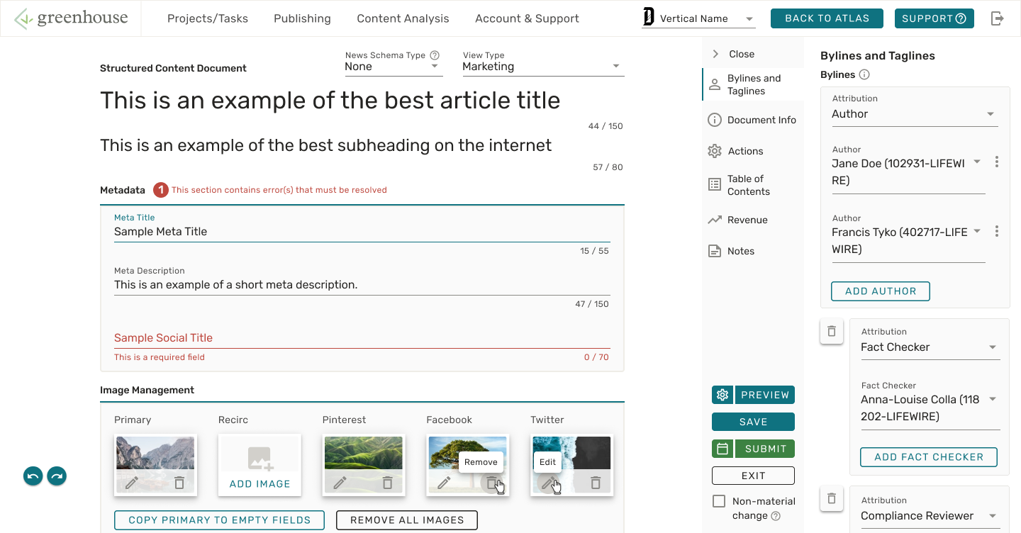 "Final version" tested