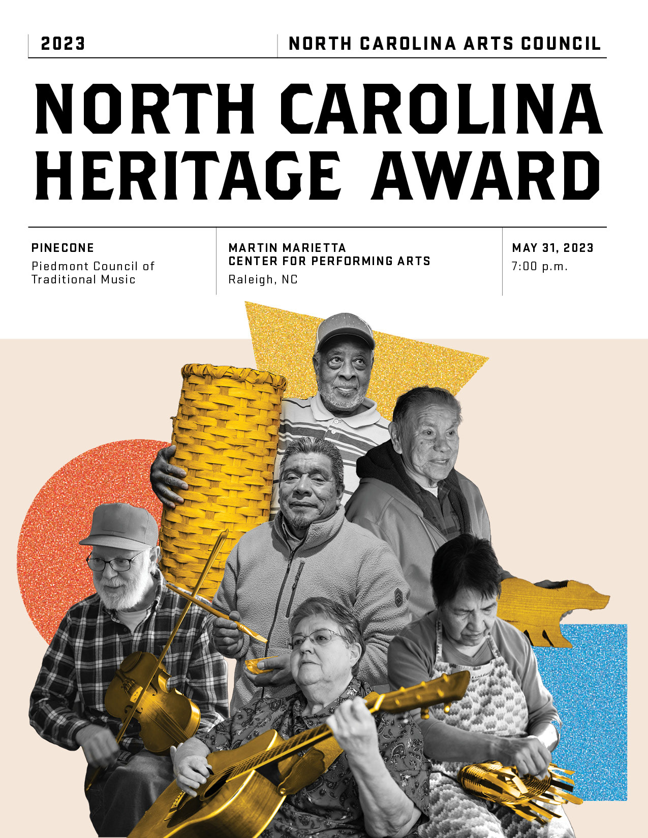 2023 Heritage Award program book cover