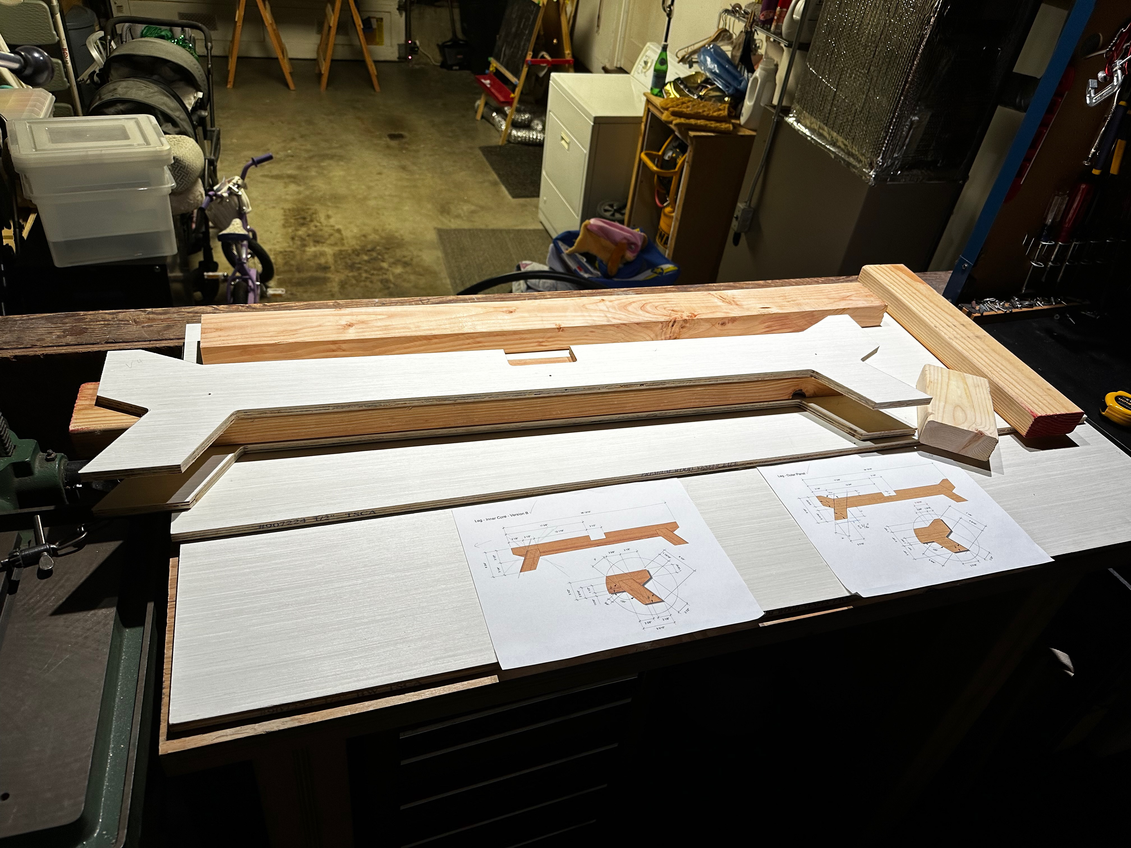 Child's Bed - Foot Assembly