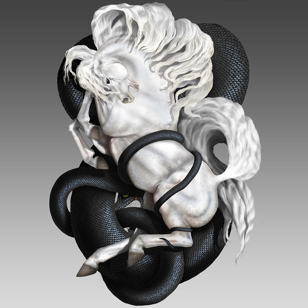 Horse and Dragon