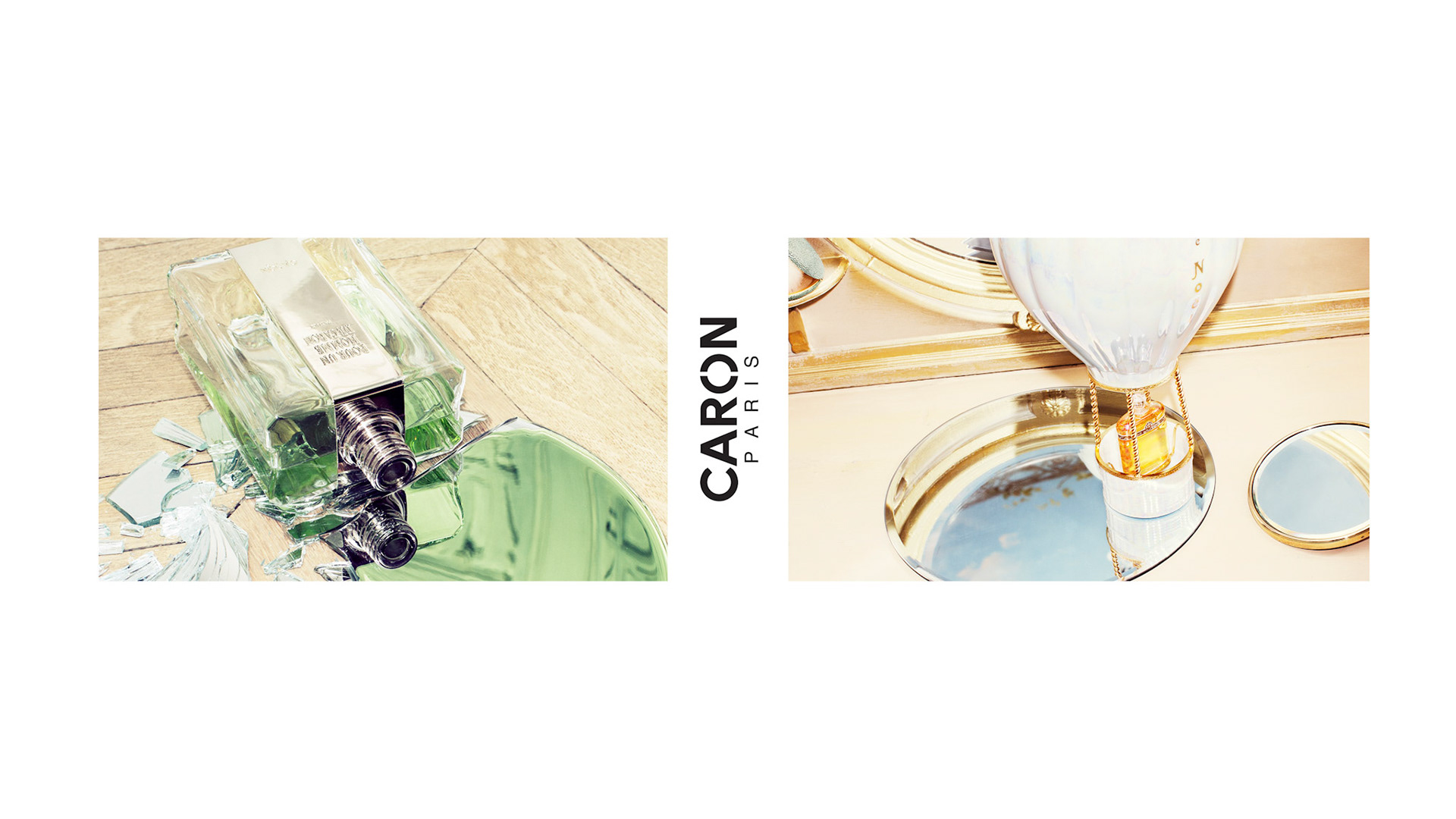 Nouvelle direction artistique de marquer Caron-Haute parfumerie