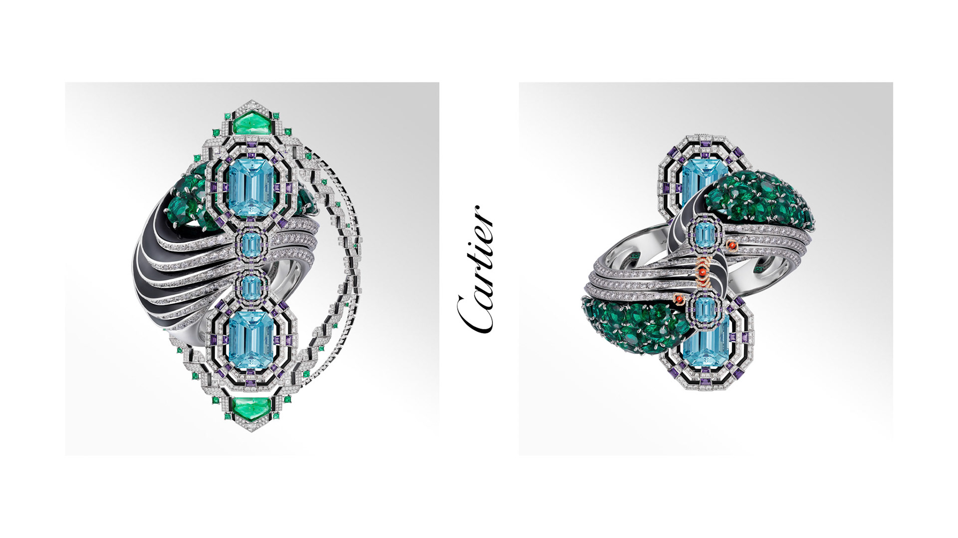 Recherches graphiques, Cartier haute joaillerie - x Mazarine