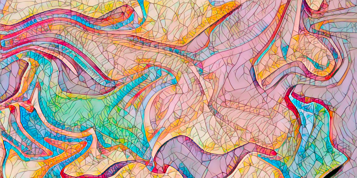 Stained Glass Abstract