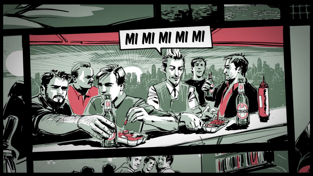  "Heroes of The Night" - App for Becks