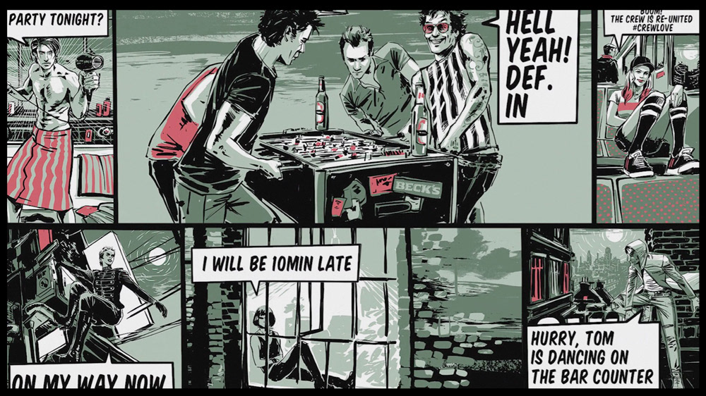  "Heroes of The Night" - App for Becks