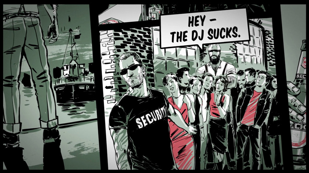  "Heroes of The Night" - App for Becks