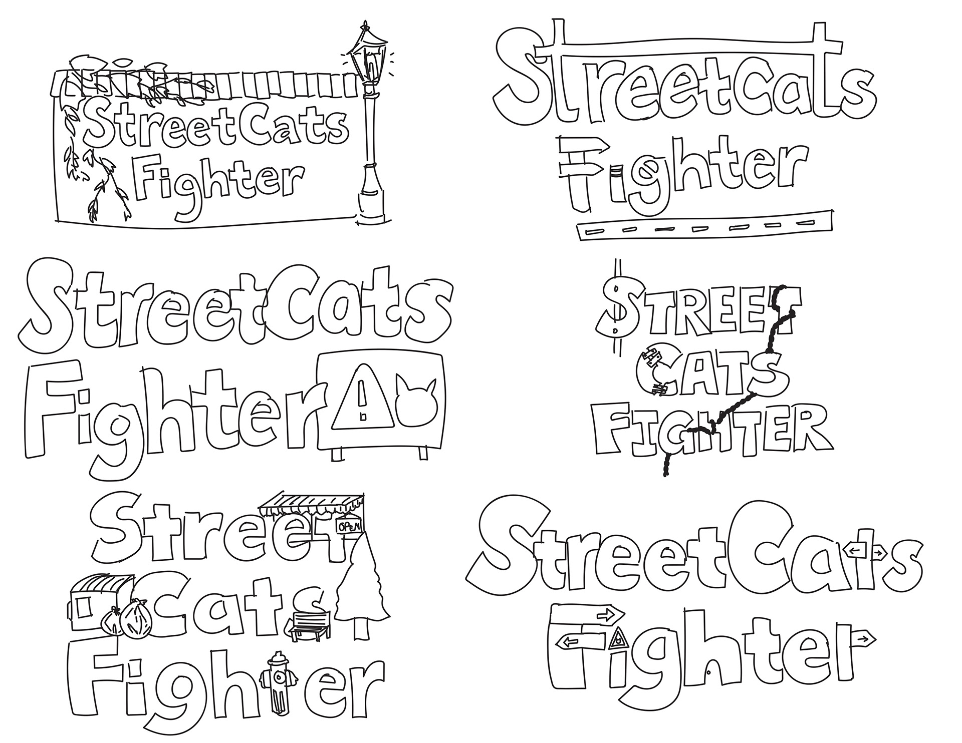 Concept 2 sketches