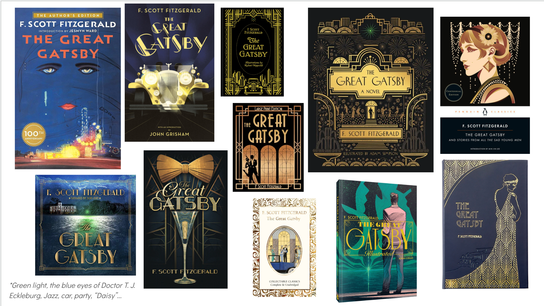 Visual Research of "The Great Gatsby"