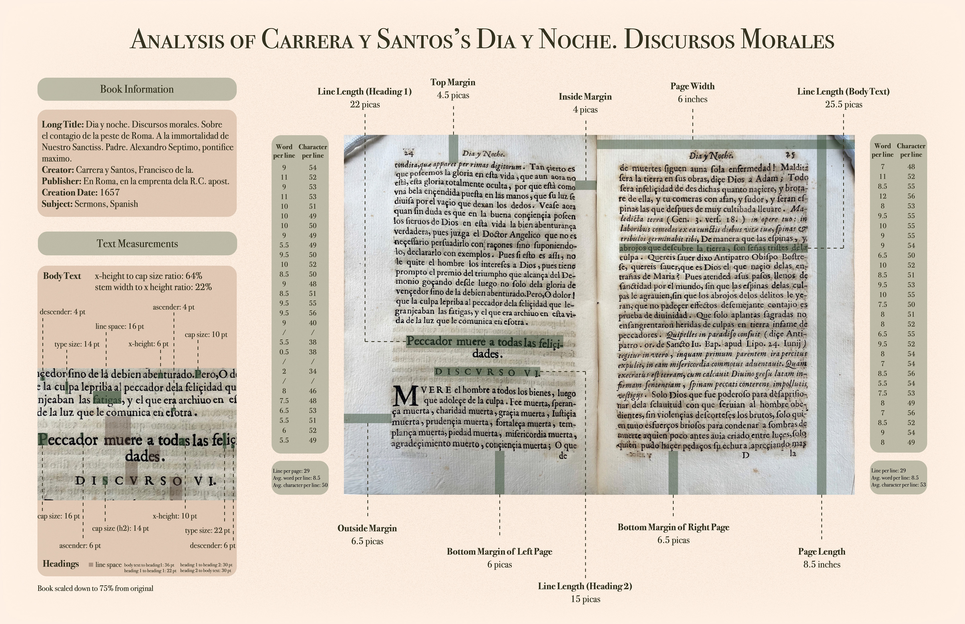 Book Analysis Poster, 17" x 11"