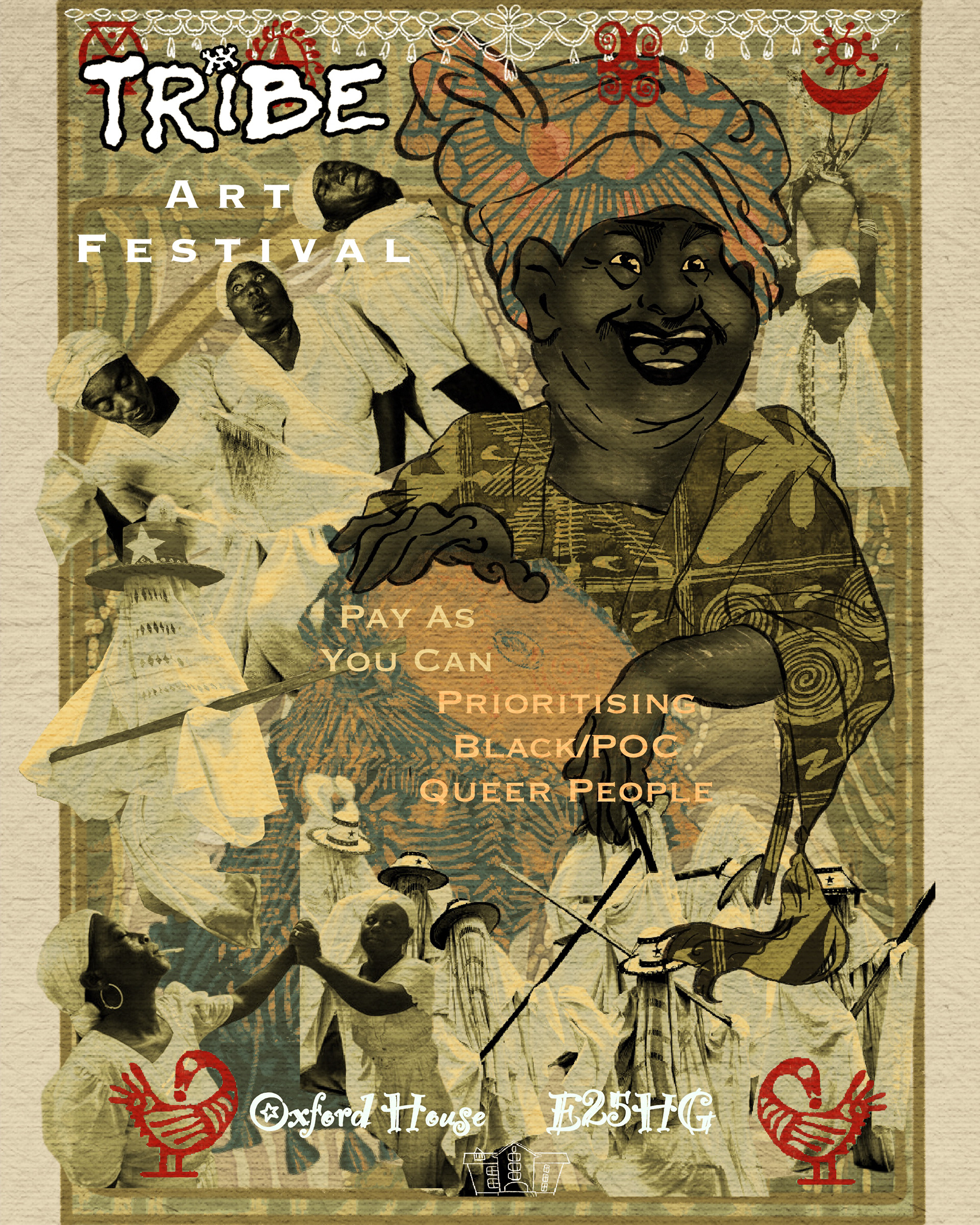 TRIBE Incorperated Event Poster