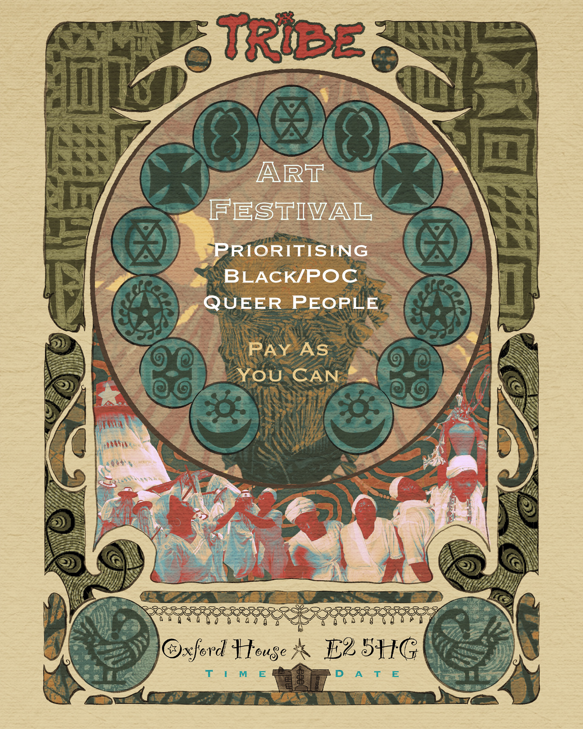 TRIBE Incorperated Event Poster