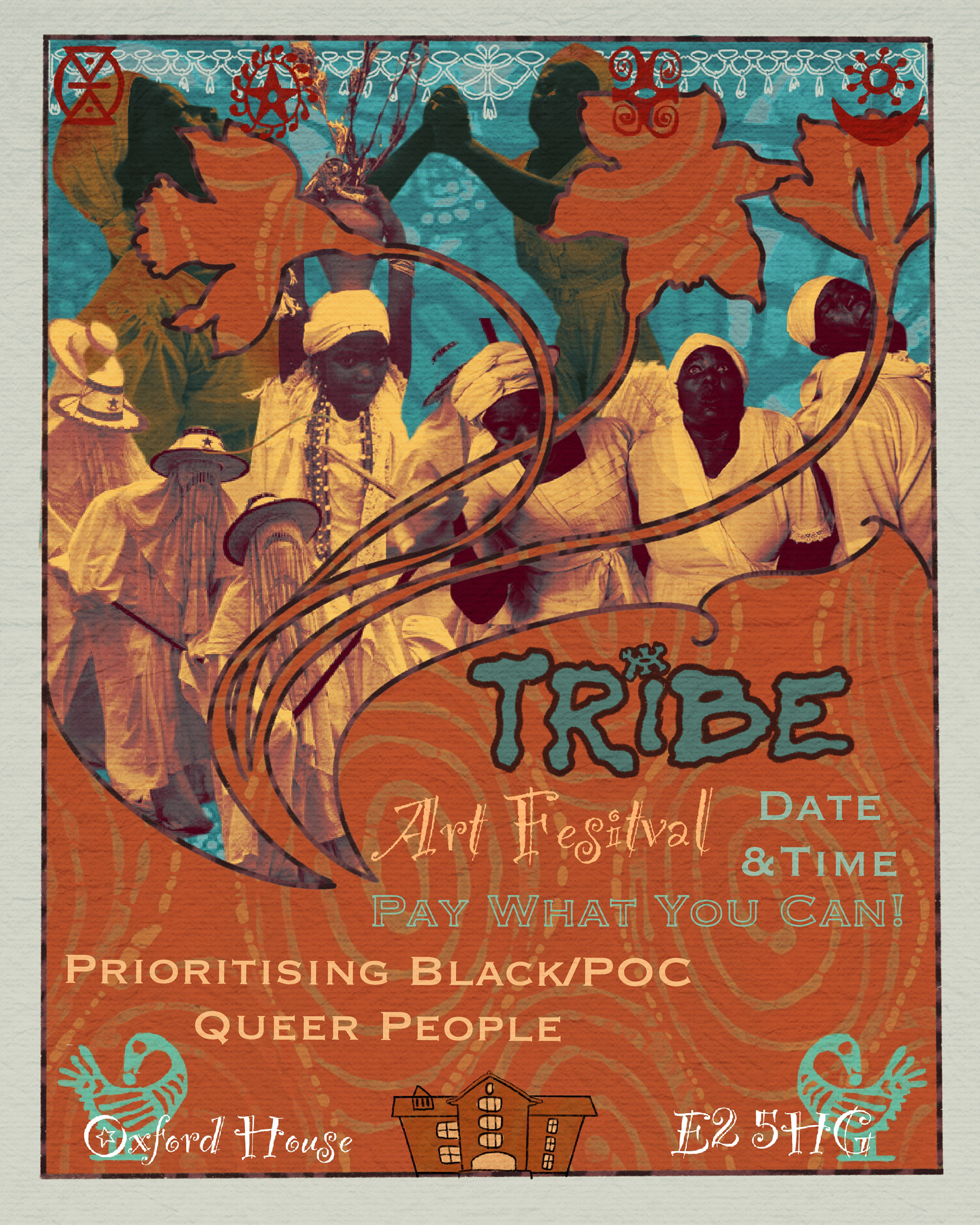TRIBE Incorperated Event Poster