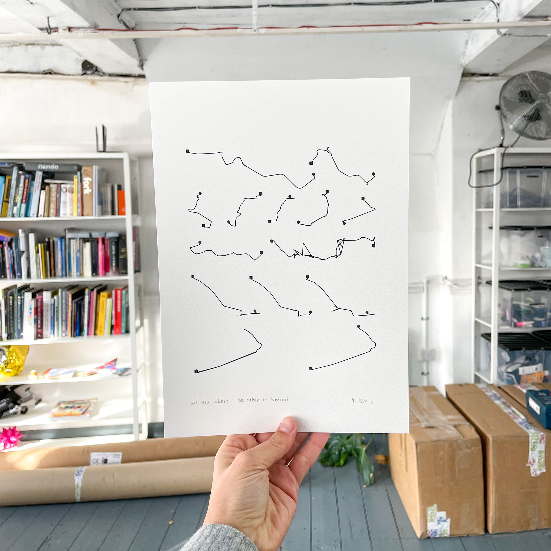 ALL THE UBERS I'VE TAKEN IN NAIROBI