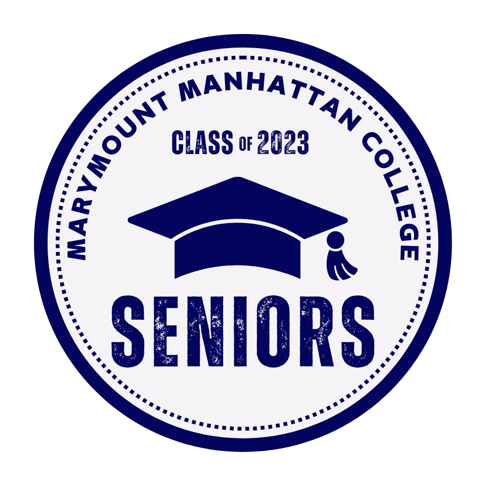 Class of 2023 Senior Sticker Design - Marymount Manhattan College