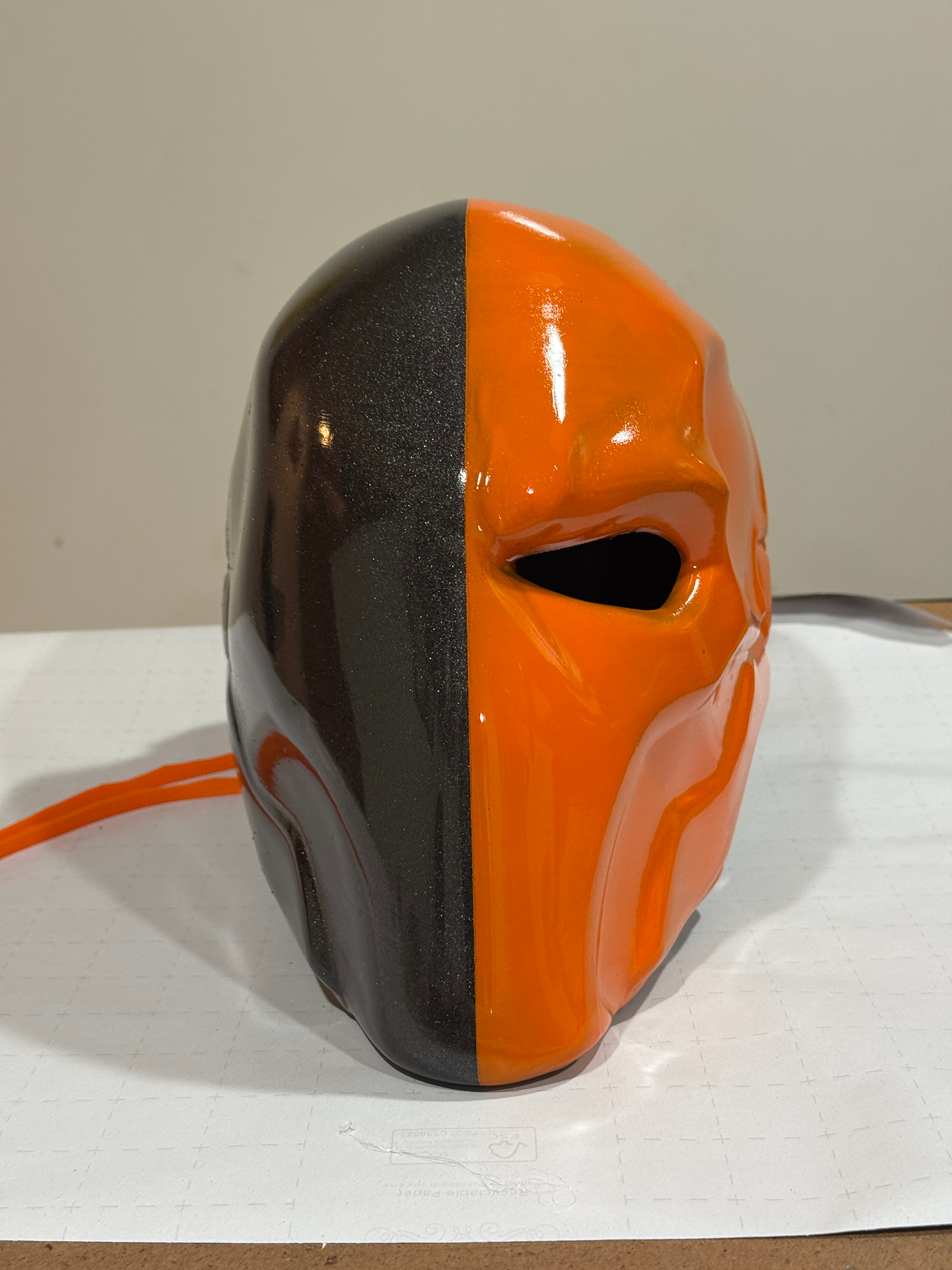 Deathstroke, Finished Helmet