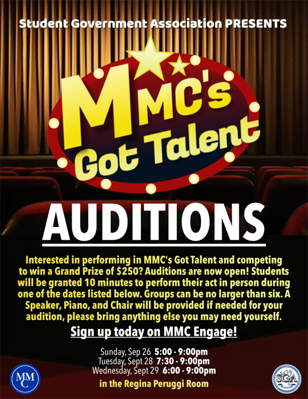 Marymount Manhattan College Assorted Event Flyers