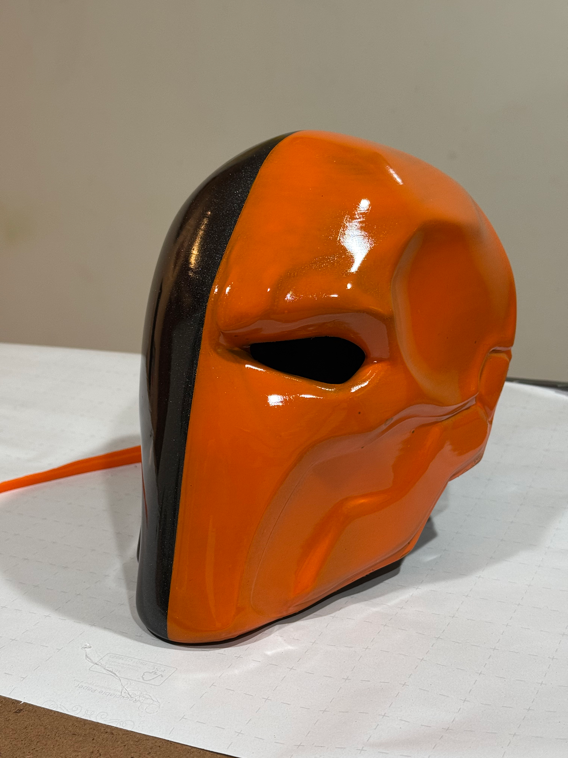 Deathstroke, Final Paint Job, 1K Clear Coat