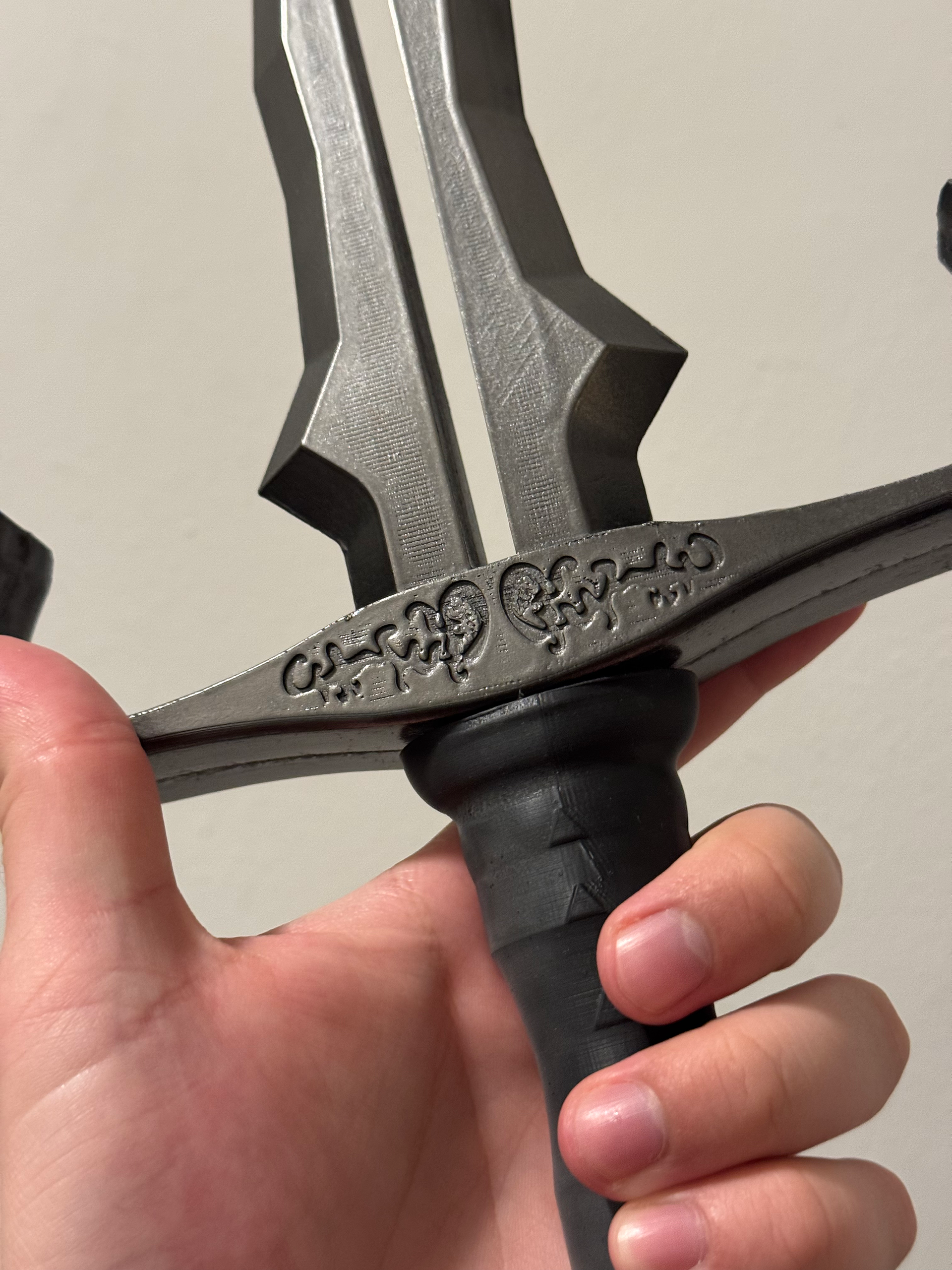 Finished Prop, Knife Recreation/Fabrication, Hilt Details