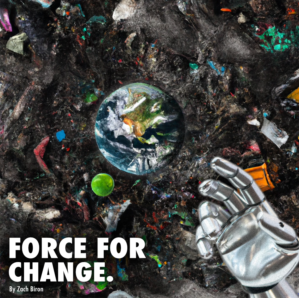Project Thumbnail designed for Augmented Reality Climate-Change Presentation "Force For Change"