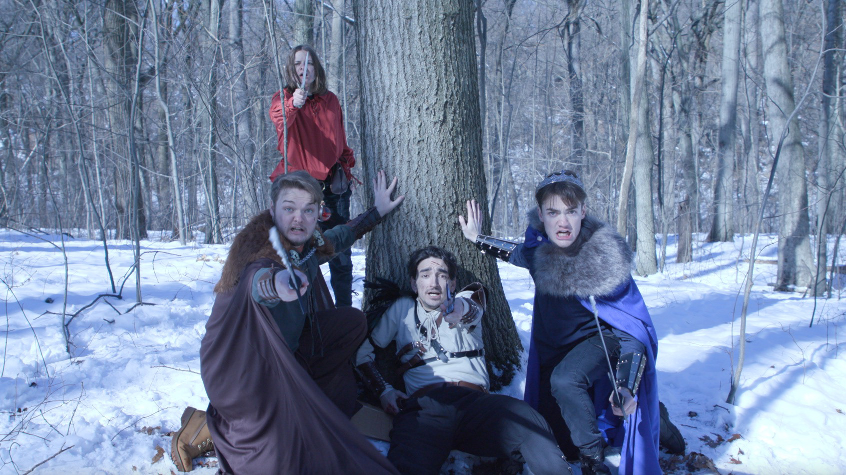 2024 Costumes Designed, Created, and Sourced for the short film "Gus Goodman & The Knights of Darconia" by Sophie Amerine