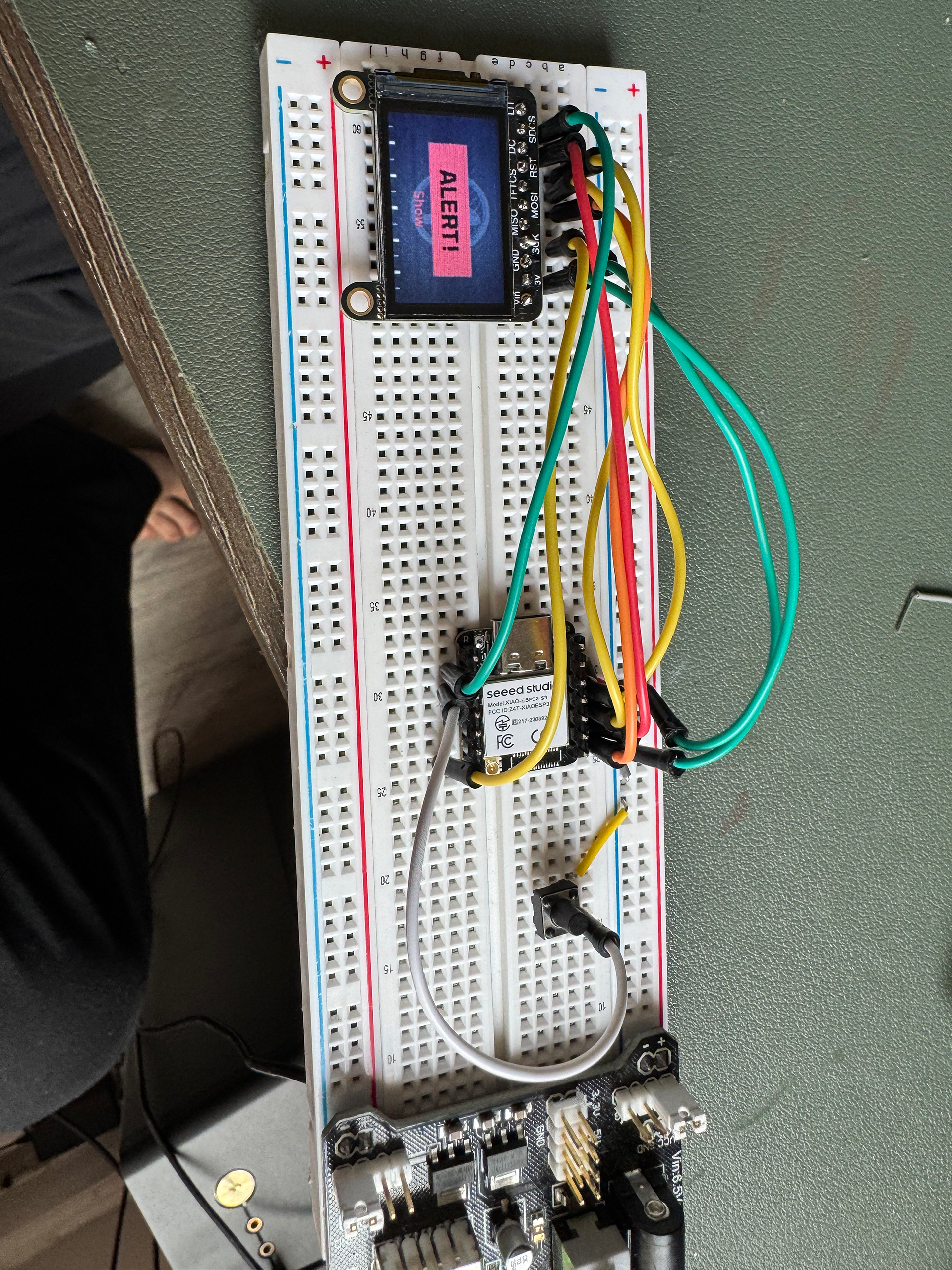 Fantasti-Watch, Breadboard