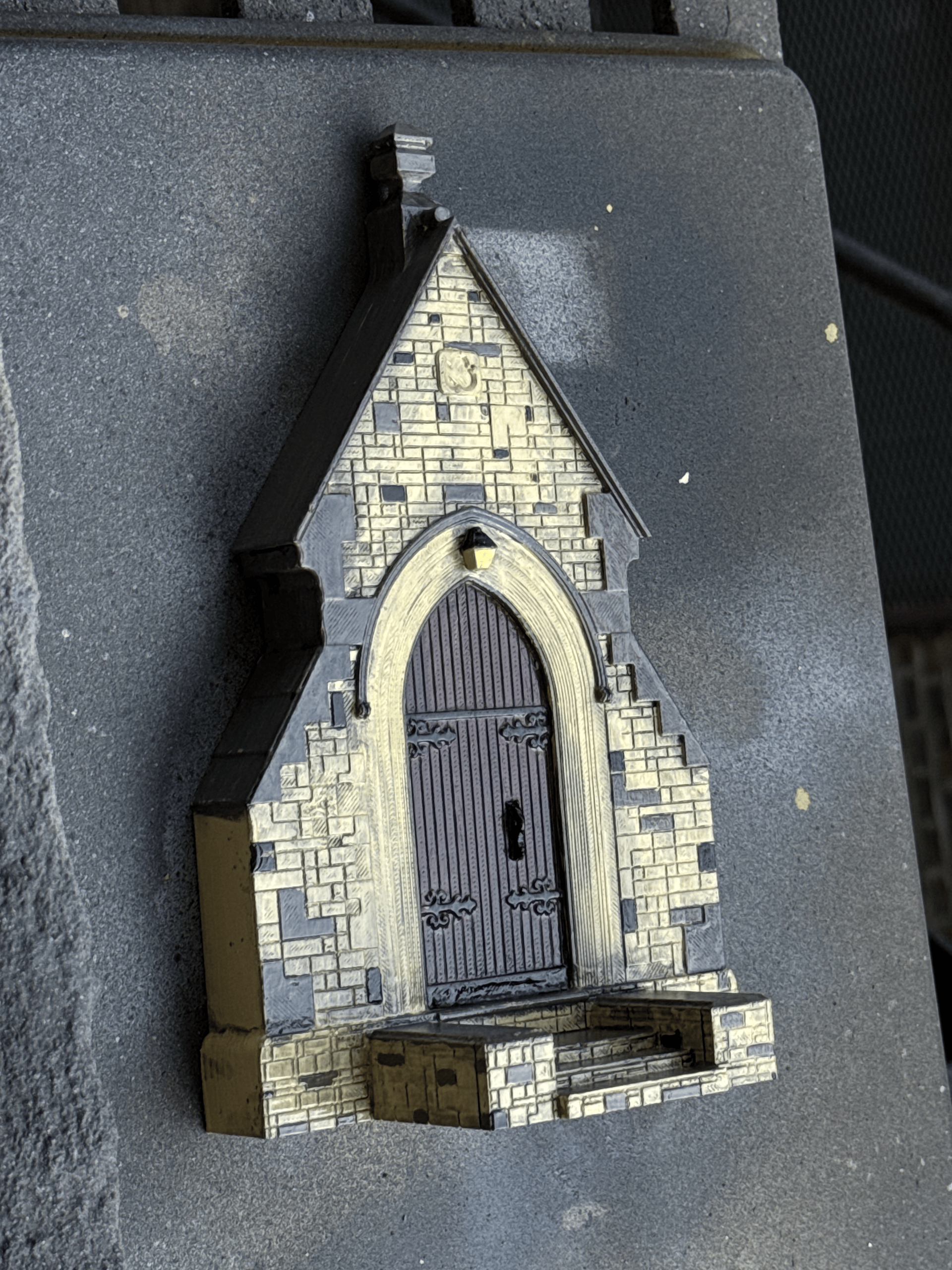 Church Doorframe Miniature Replica Series, 3D Print