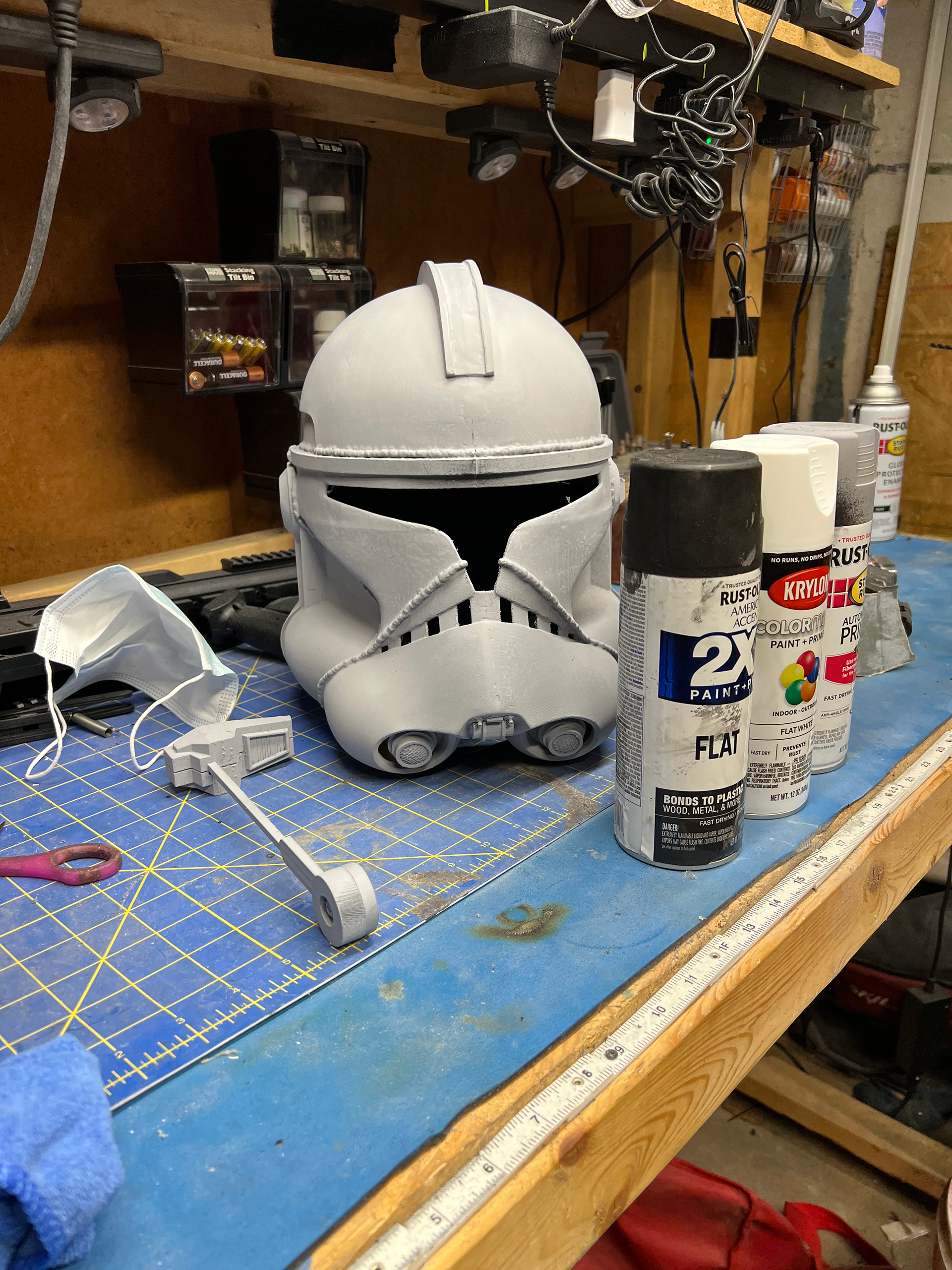 "Captain Rex" Helmet, Sanded/Primed