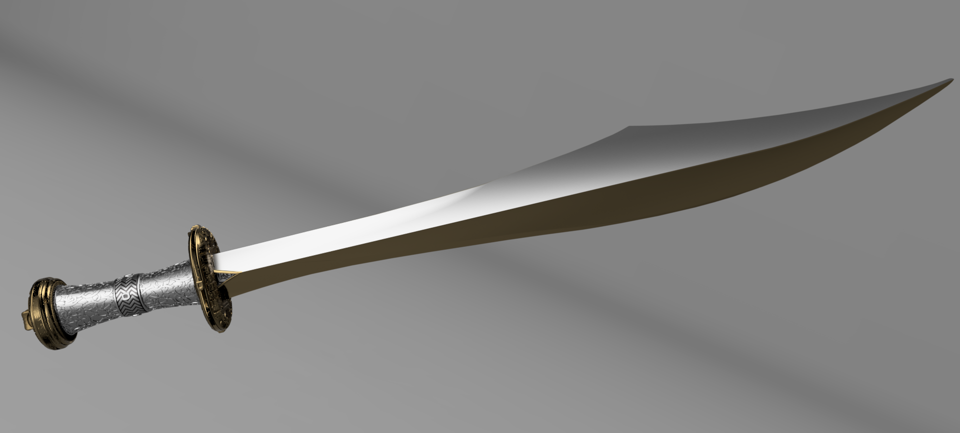 (2026) FINAL, "Backbiter" Sword Replica, F360 Render