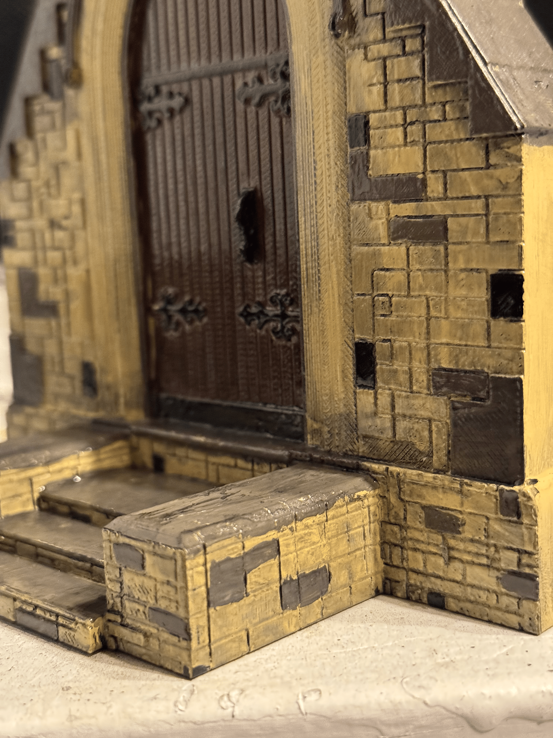 Church Doorframe Miniature Replica Series, 3D Print