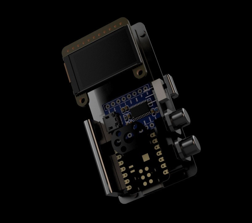 “Fantasti-Watch” V1, Electronics Render