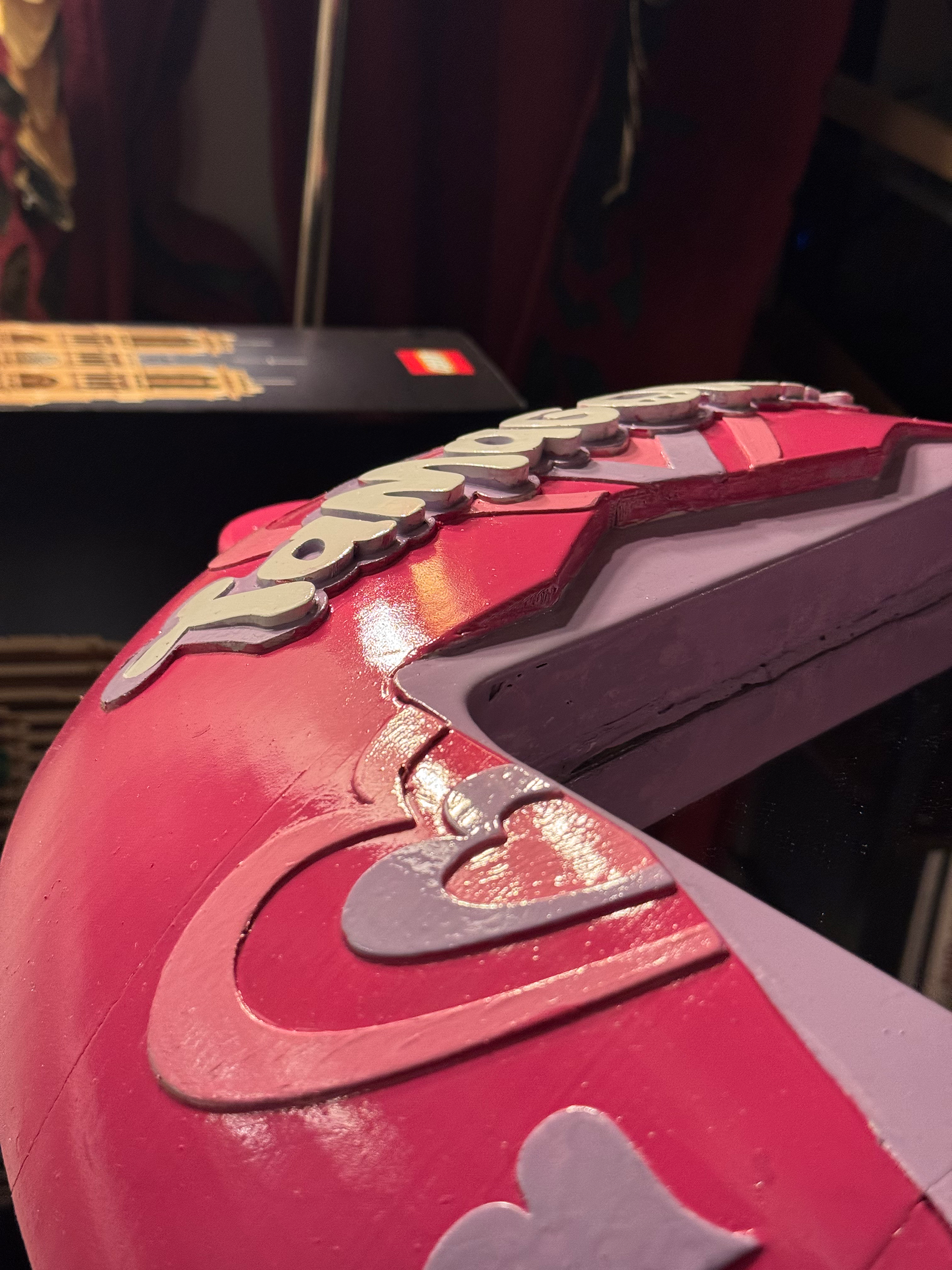 'Tamagotchi' Wall Mirror, Finished, Details