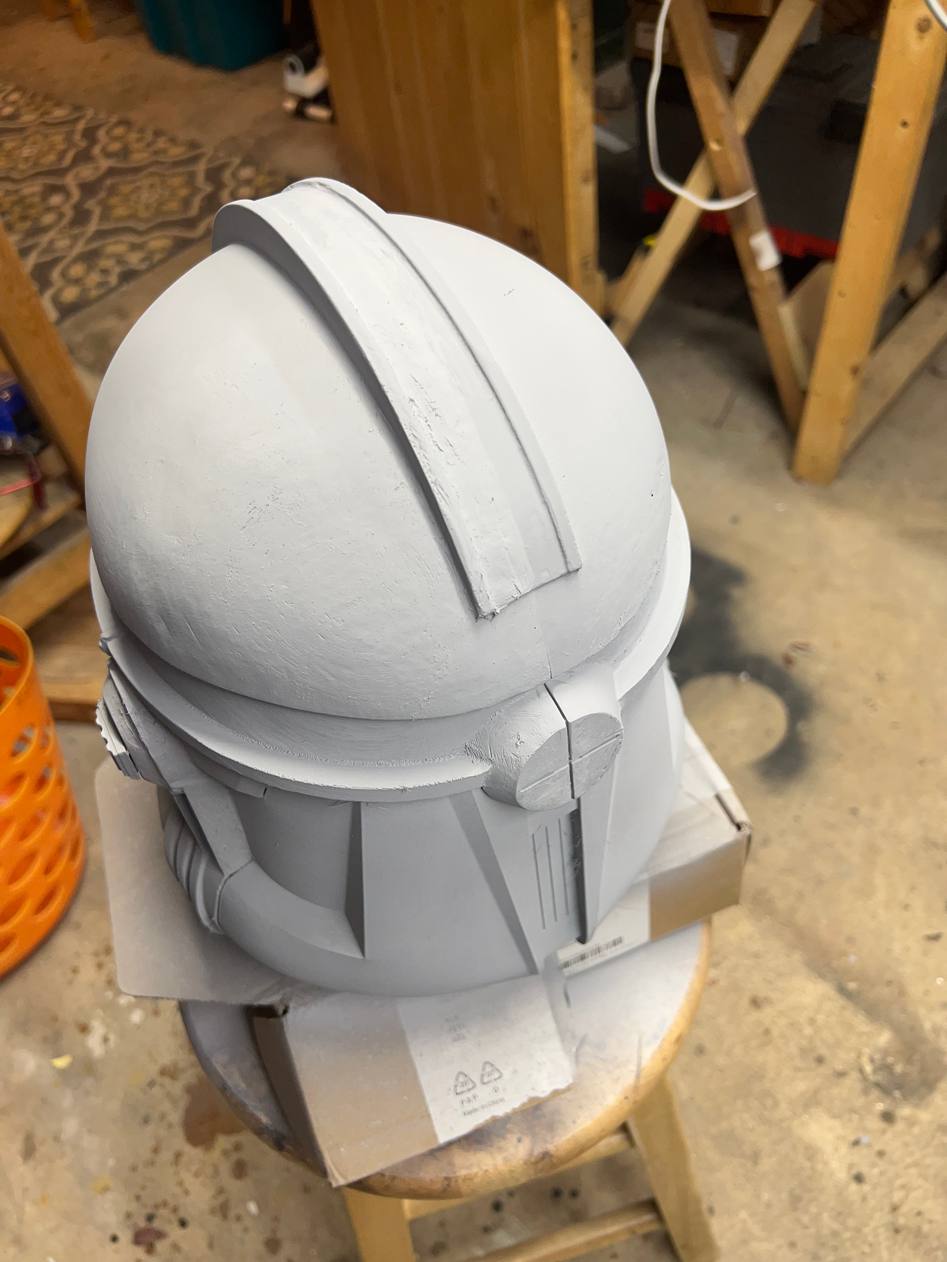 "Captain Rex" Helmet, Sanded/Primed