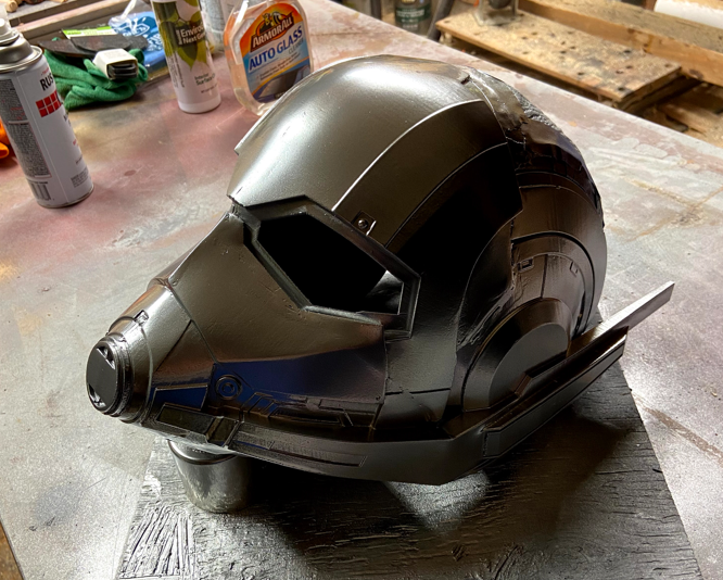 "Ant-Man" Helmet, Chromed