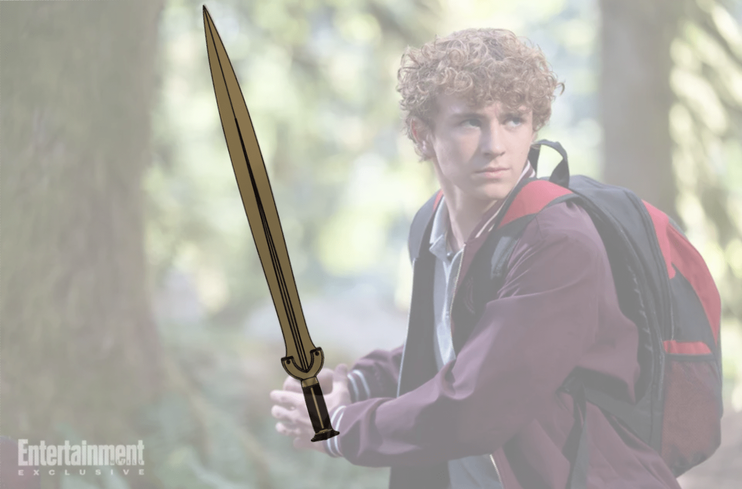 Official Promotional Imaging, Model Laid over Sword