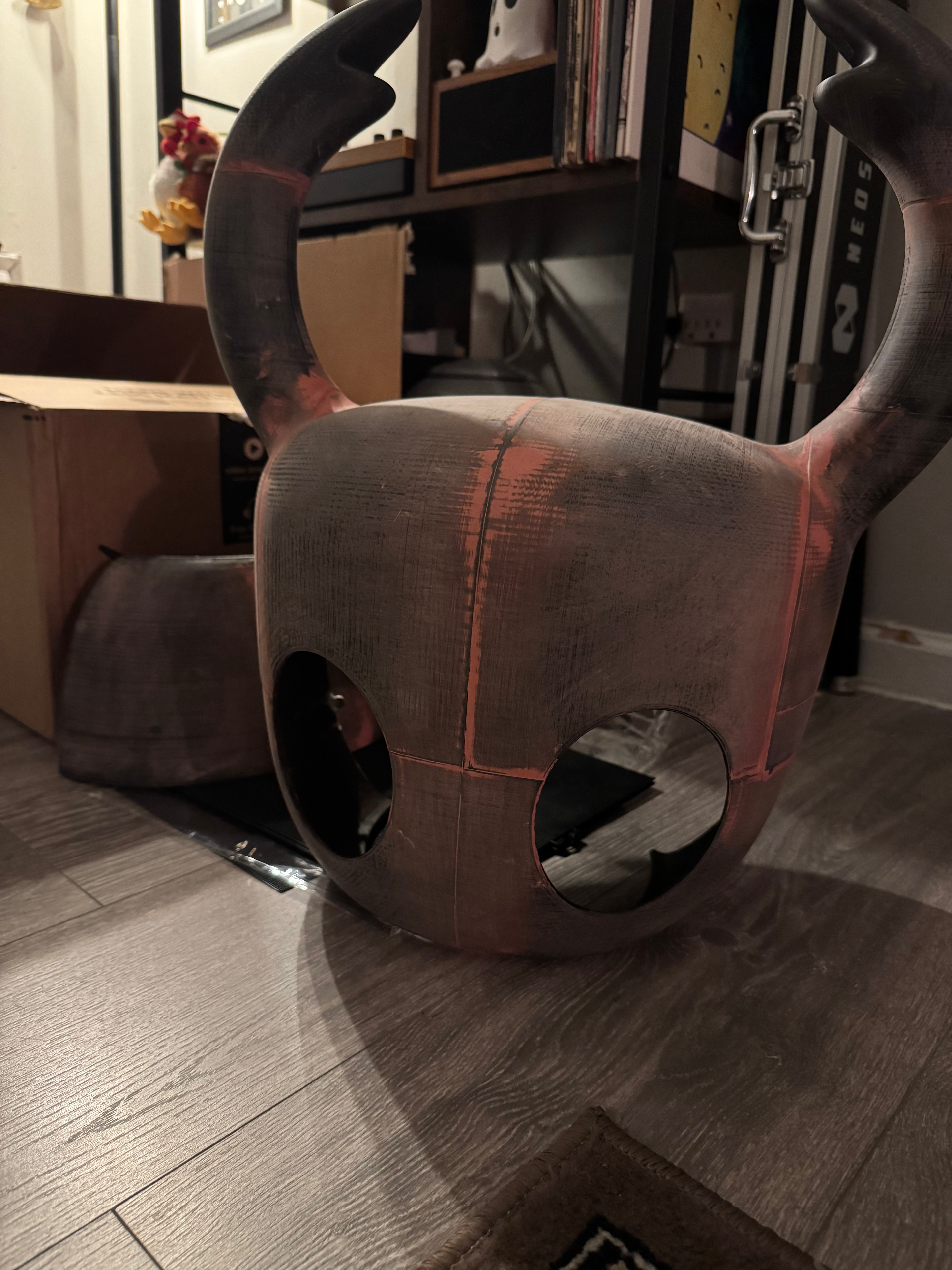 "Hollow Knight" Helmet, Sanded
