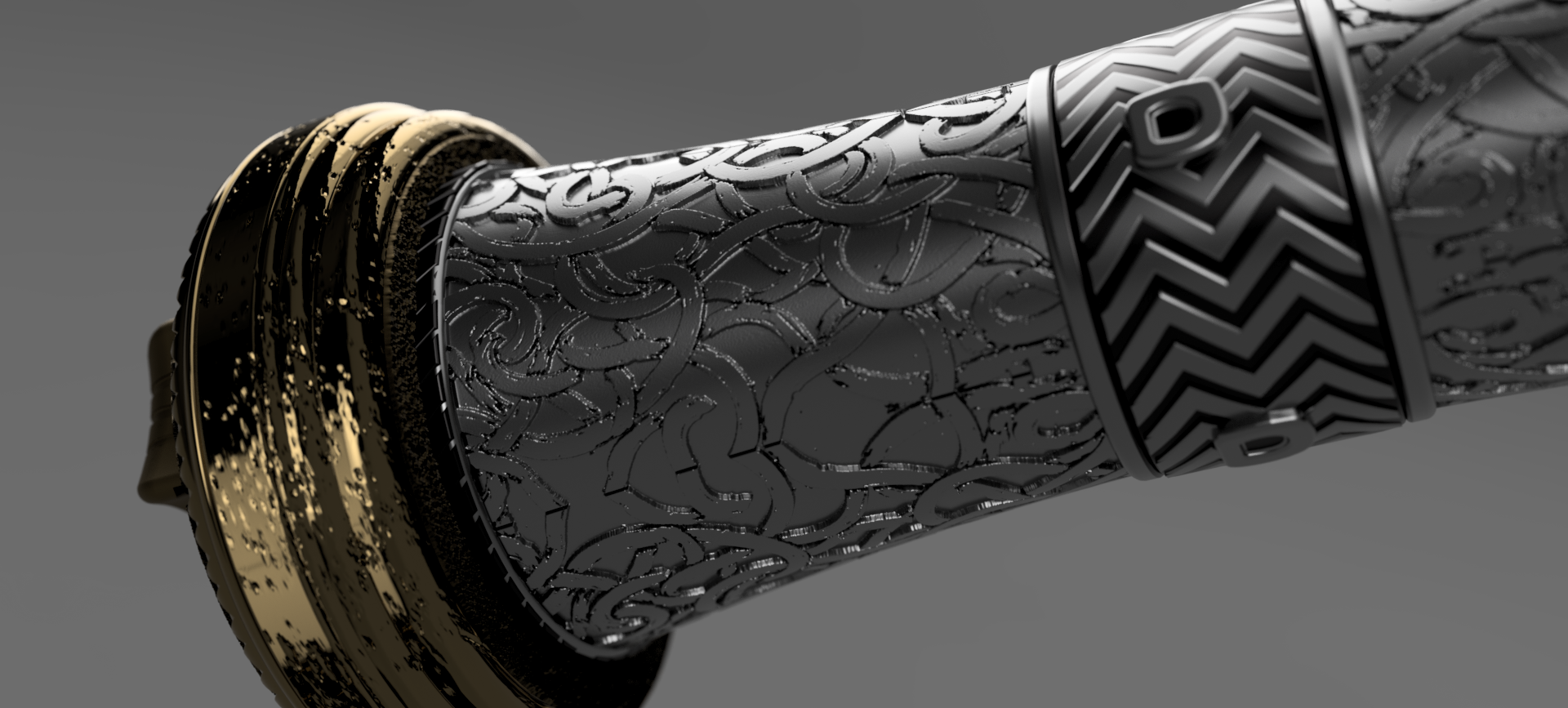 (2026) FINAL, "Backbiter" Sword Replica, F360 Render