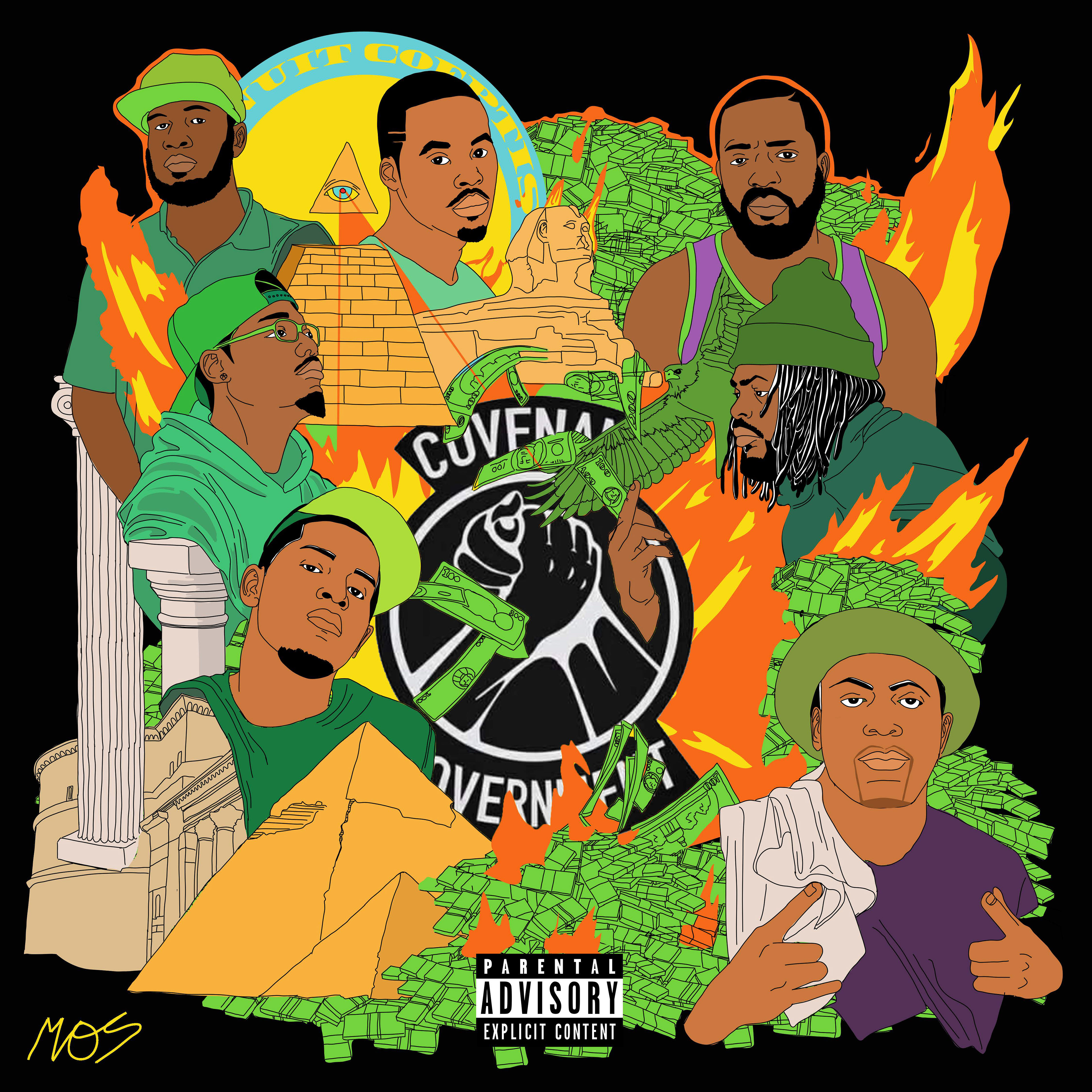 Covenant Government Album Cover "Anuit Coeptis'