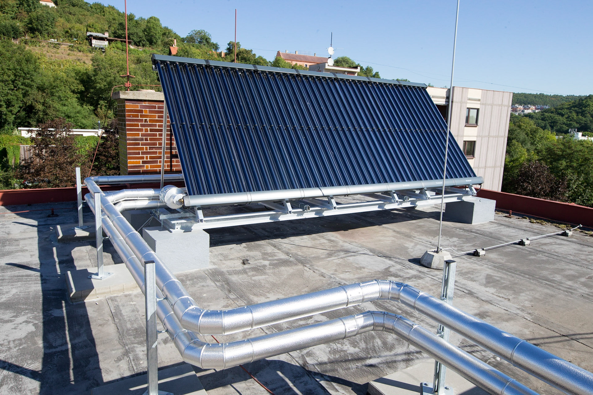 Solární ohřev vody