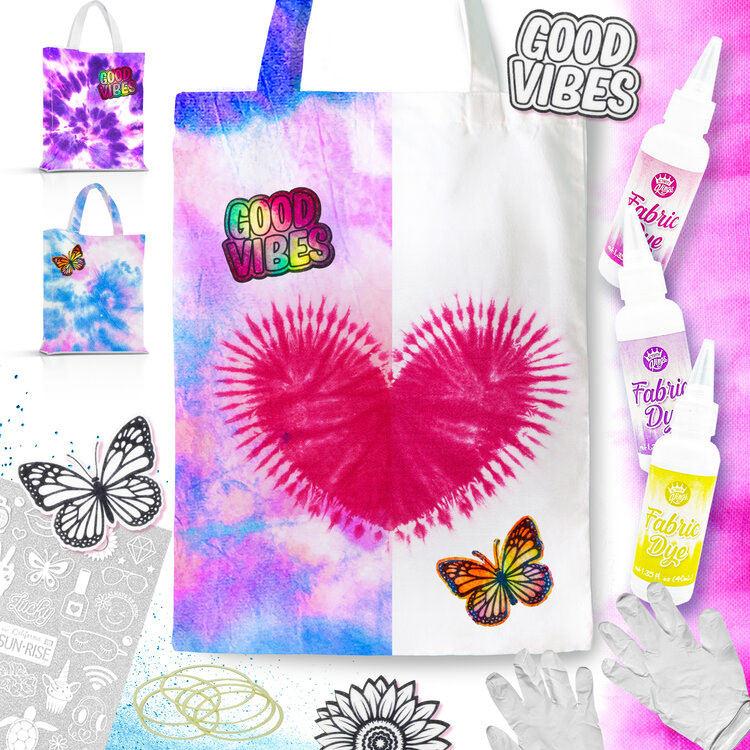 DIY Tie-Dye Tote Bag Amazon Hero Image