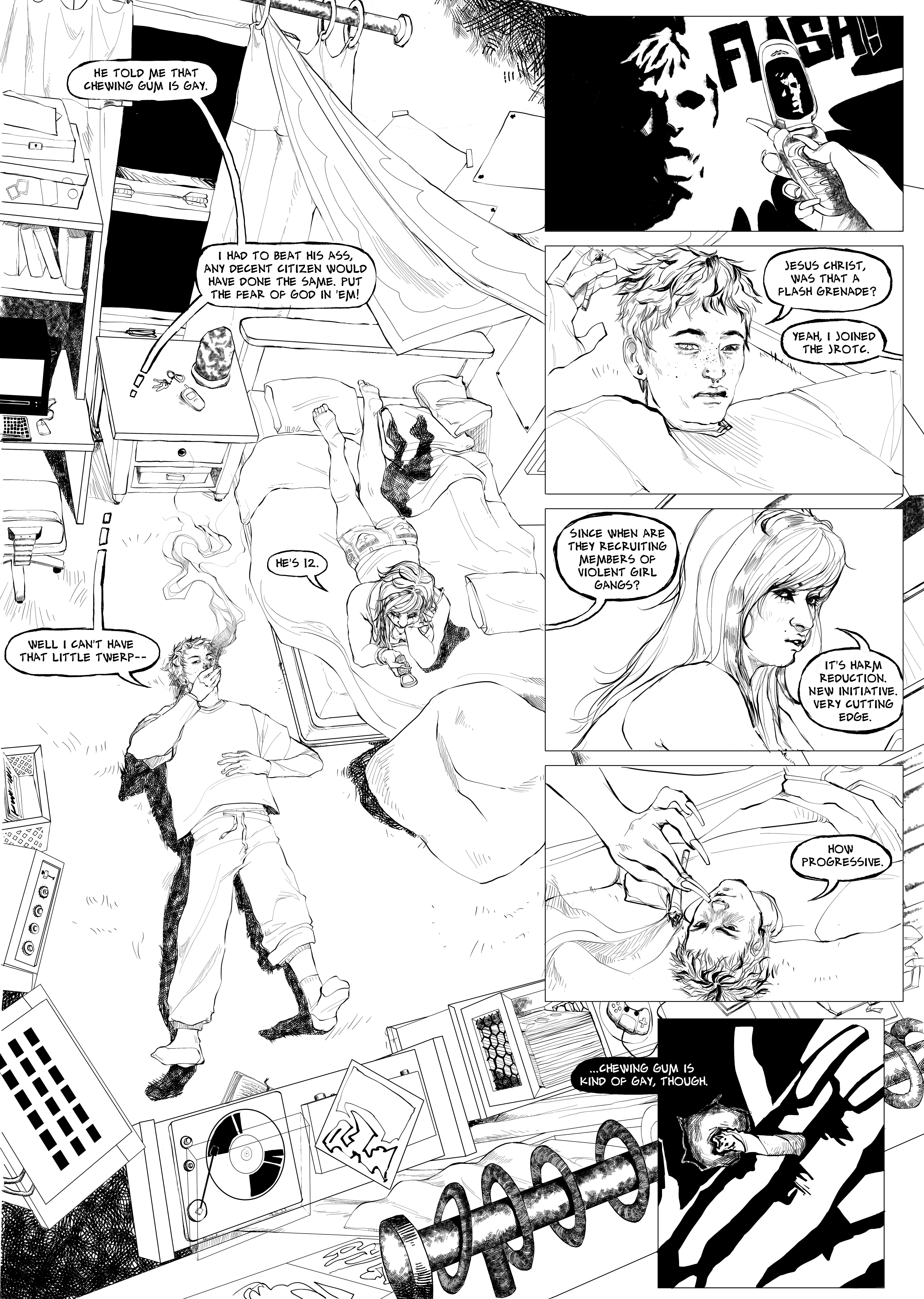 Joy Bombers page 1 (2025)