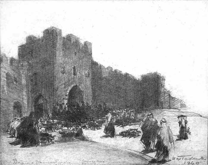 Damascus Gate Jerusalem 1940