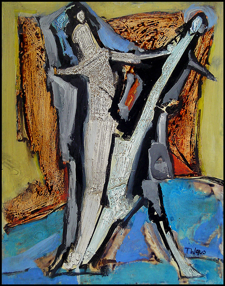 The temptation of Christ.