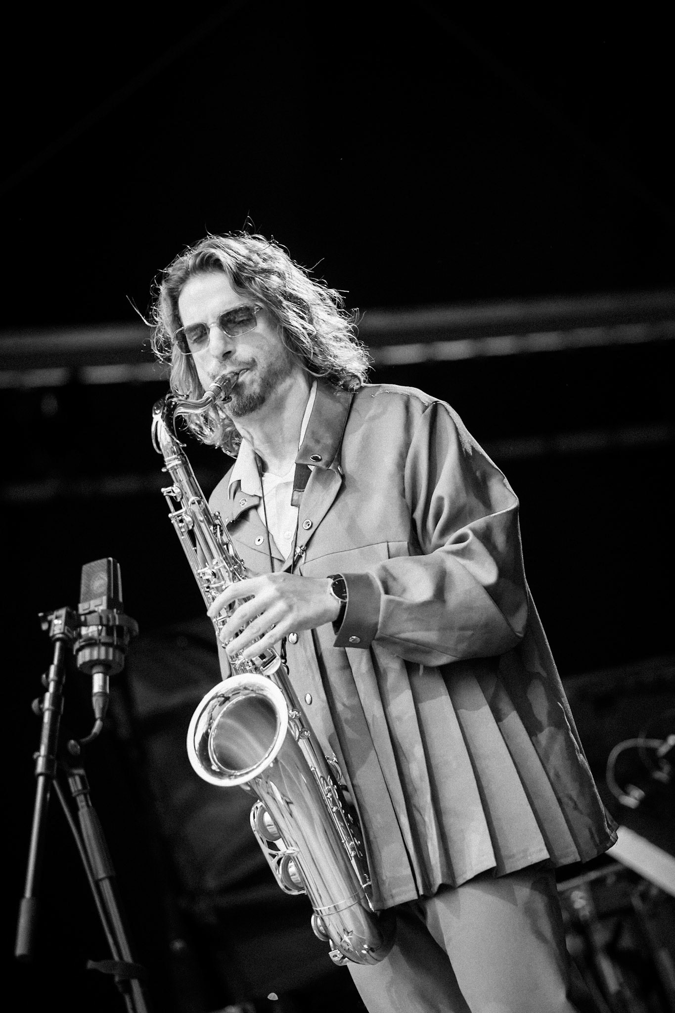 Samy Thiébault "Awé Large Ensemble", La Défense Jazz Festival, Parvis de la Défense, 26 juin 2023