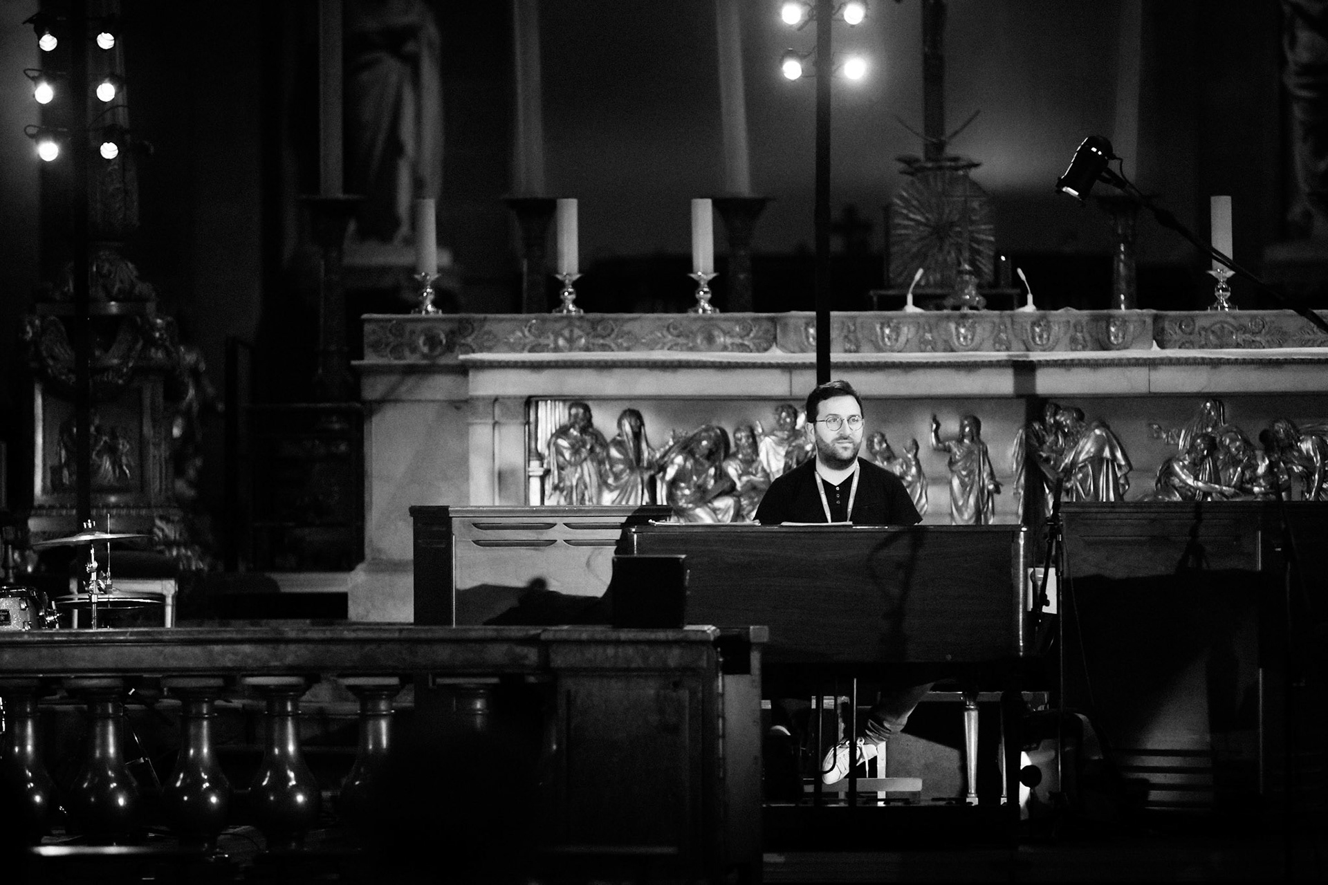 Sophie-Véronique Cauchefer-Choplin &amp; Laurent Coulondre, Festival Jazz à Saint-Germain-des-Prés - Paris, Eglise Saint-Sulpice